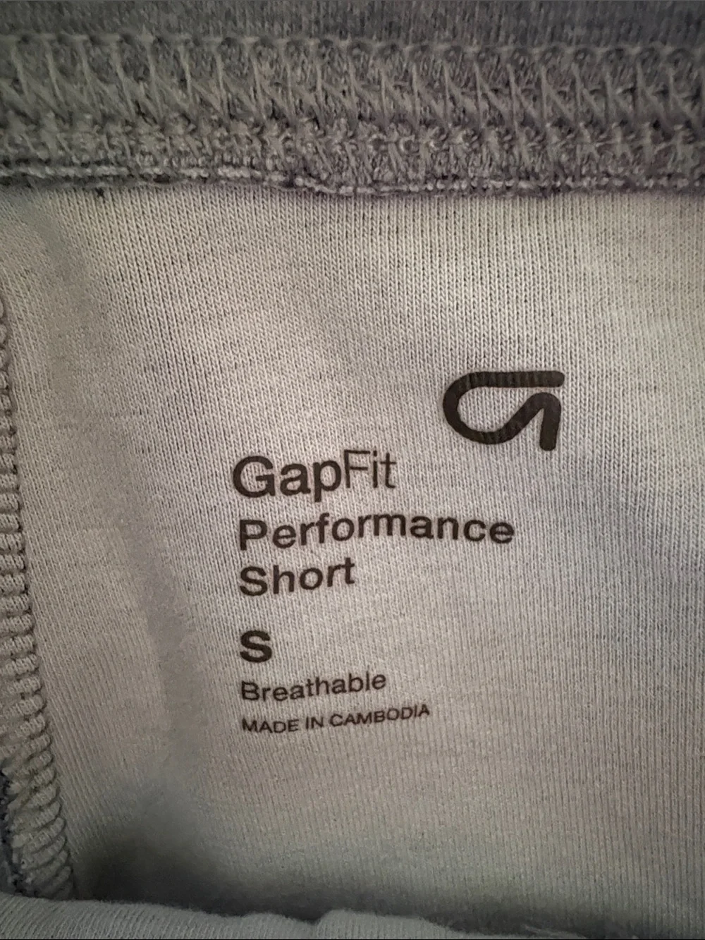 GAP Men's Gray Athletic Drawstring Shorts